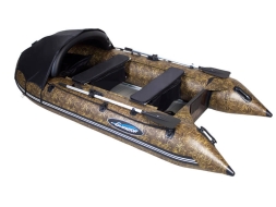 Лодка ПВХ Гладиатор (Gladiator) С 400 AL CAMO надувная под мотор, фото 3