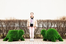 Топиари Черепаха с кашпо Бринхилда - газон Deluxe Топиари Черепаха с кашпо Бринхилда - газон Deluxe