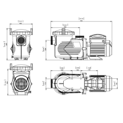 Насос с префильтром AquaViva EPV200, фото 3