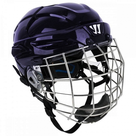 Шлем хоккейный WARRIOR COVERT PX2 COMBO SLVCage, арт. PX2HCS6-NV-L,  р.L, c маской, темносиний, фото 1