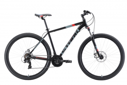 Велосипед Stark&#039;19 Hunter 29.2 D чёрный/серый/красный 20&quot;, фото 1