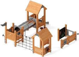 Игровой комплекс (лиственница) ДИК 1.24.04-Л.И1, фото 1