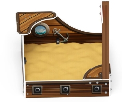 Песочница средняя Кораблик - ИО 5.03.01-02, фото 4