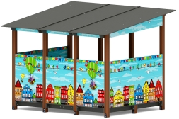 Теневой навес (Город) МФ 78.31.24-01, фото 4