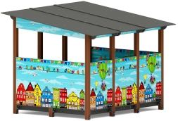 Теневой навес (Город) МФ 78.31.24-01, фото 2