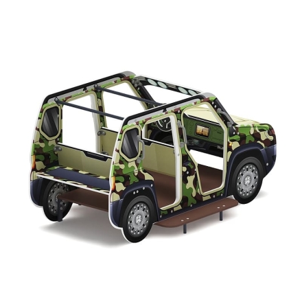 Джип Сафари - Беседка машинка - МФ 10.03.12-10, фото 2