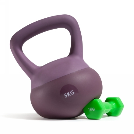 Гиря мягкая (резиновая)  5 кг. VictoryFit VF-KR050, фото 3