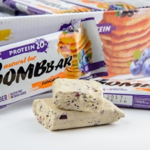 Протеиновый батончик Bombbar 60 гр., смородиново-черничный панкейк, шт.