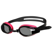 Очки для плав. &quot;ARENA Zoom X-Fit&quot;, арт.9240459, ДЫМЧАТЫЕ линзы, регулир.перенос., роз-черная оправа