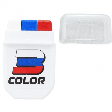 Грим-краска болельщика &quot;3 Color&quot;, бело-сине-красный, фото 1