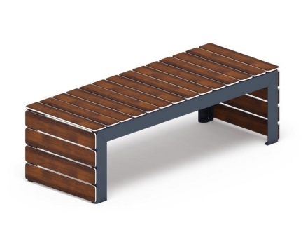 Скамья Элементарно-2 (темный дуб), фото 1