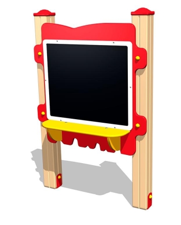 Развивающий элемент Стенка для рисования РЭ028 для детской площадки, фото 1