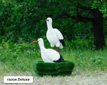 Топиари Аисты в гнезде, семья газон Eco Топиари Аисты в гнезде, семья газон Eco