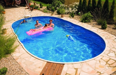 Бассейн Mountfield Azuro 405DL 7,3х3,7х1,2 м, фото 1