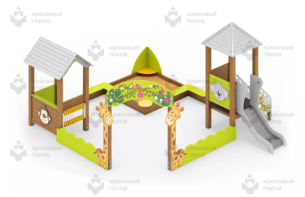 Песочный дворик «Джунгли», фото 1