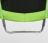 ARLAND Батут 6FT с внутренней страховочной сеткой и лестницей (Light green)