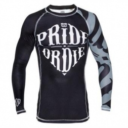 Рашгард PrideorDie Reckless Black White Edition, фото 1