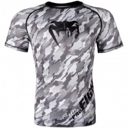 Рашгард Venum Tecmo S/S - Grey, фото 1