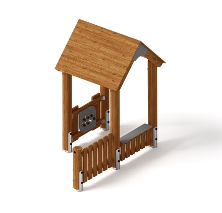 Домик (лиственница темный) МФ 10.24.02-Л.И1.01, фото 1