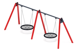 Качели-гнездо М2 (красный) - ИО 12.М.05.05.01-01, фото 4