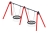 Качели-гнездо М2 (красный) - ИО 12.М.05.05.01-01
