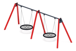 Качели-гнездо М2 (красный) - ИО 12.М.05.05.01-01, фото 2