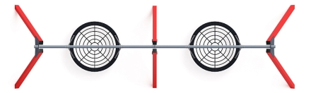 Качели-гнездо М2 (красный) - ИО 12.М.05.05.01-01, фото 5