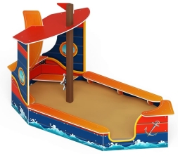 Песочница большая Катерок (Морской стиль) - ИО 5.03.02-02, фото 2