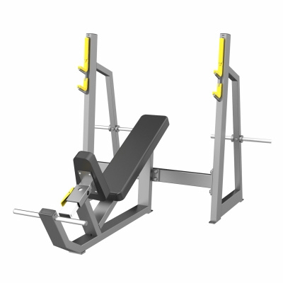 Скамья-стойка для жима под углом вверх (Olympic Bench Incline), фото 1