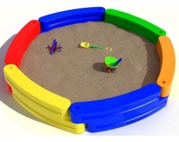 Песочница Остров мини для детской площадки, фото 1