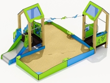Песочный дворик ЛД051005 для детской площадки