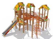 Детский городок, паттерн "Этник" ДГ1630.01.01.17 Детский городок, паттерн "Этник" ДГ1630.01.01.17