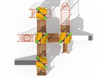 Детский городок, паттерн "Этник" ДГ1630.01.01.17 Детский городок, паттерн "Этник" ДГ1630.01.01.17