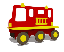 Скамейка детская МЧС ВСТ 5794 для игровой площадки Скамейка детская МЧС ВСТ 5794 для игровой площадки