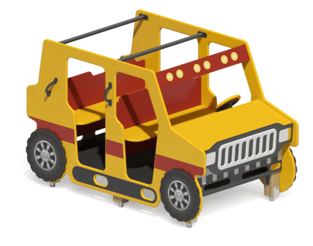 Игровой комплекс Внедорожник ИО-12.2 для детской площадки, фото 1