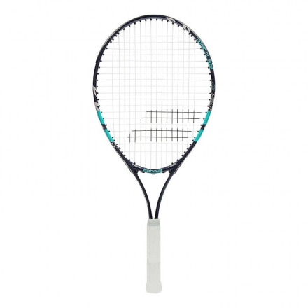 Ракетка б/т дет. BABOLAT B`FLY 25 Gr00, арт.140245, для 9-10 лет,алюминий,со струнами,фиолет-бирюз, фото 1