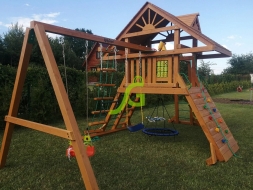 Детская площадка IgraGrad Крепость Фани с рукоходом (Дерево), фото 12