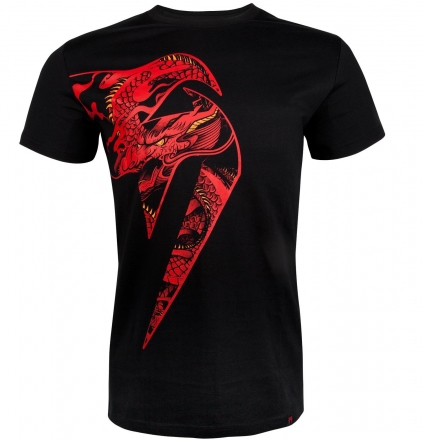 Футболка Venum Giant X Dragon Black/Red, фото 1