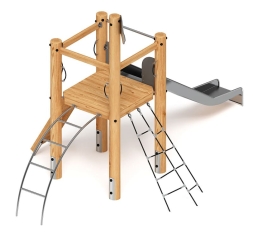 Игровой комплекс (лиственница) ДИК 2.24.01-Л.И1, фото 3