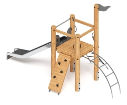 Игровой комплекс (лиственница) ДИК 2.24.01-Л.И1, фото 2