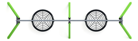 Качели-гнездо М2 (зеленый) - ИО 12.М.05.05.01-02, фото 5