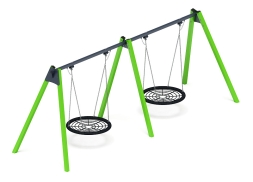 Качели-гнездо М2 (зеленый) - ИО 12.М.05.05.01-02, фото 1