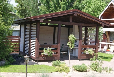 Прямоугольная беседка Концепт , фото 4