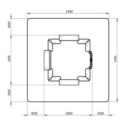 Песочный дворик Теремок (Коричневый) - ИО 6.01.04-02, фото 6
