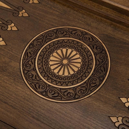 Нарды резные "Орнамент c горой" 60, Ohanyan, шт, фото 5