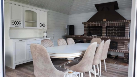 Печь Аристократ 730 Радиальный кирпич красный, фото 3