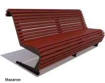 Скамейка уличная Стрит, Сосна 2,0 м Скамейка уличная Стрит, Сосна 2,0 м