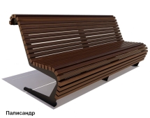 Скамейка уличная Стрит, Лиственница 2,5 м Скамейка уличная Стрит, Лиственница 2,5 м