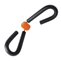 СЦ*Эспандер "TORRES Thigh master" арт.AL1009, пластиковая защита пружины, мягкие ручки, серо-оранж