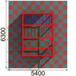 Уличный спортивный комплекс Атлетический куб 3 для детской площадки, фото 4